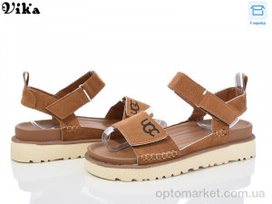 Купить Босоніжки жіночі Q3-2 Vika коричневий