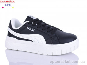 Купить Кросівки жіночі Q543-1 GFB-Канарейка чорний