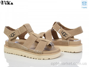Купить Босоніжки жіночі Q6-4 Vika бежевий