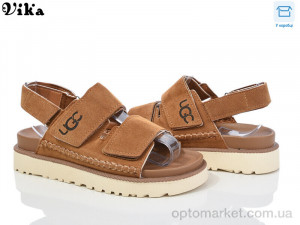 Купить Босоніжки жіночі Q7-2 Vika коричневий