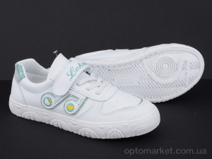 Кросівки дитячі Q77-B2851 green Angel білий  оптом от Optomarket