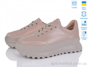 Купить Кросівки жіночі QK-M-106 бежевий (36-41) Paradize бежевий