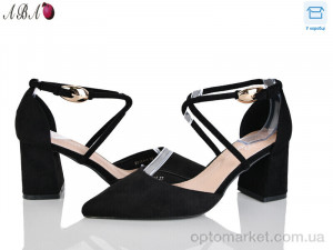 Купить Туфлі жіночі QQ1ABA14-1 Панда чорний