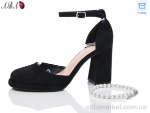 Туфлі жіночі QQ5ABA0-11 Панда чорний  оптом от Optomarket