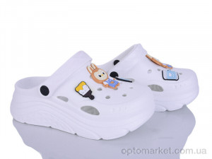 Купить Крокси дитячі QQ86-2 Alimama-Girnaive білий