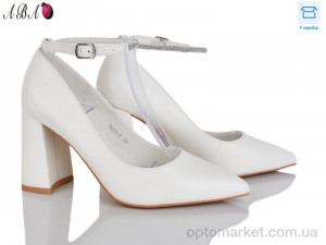 Туфлі жіночі QQ9ABA1-2 Панда білий  оптом от Optomarket