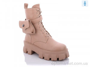 Купить Черевики жіночі QX1879-3 Teetspace бежевий