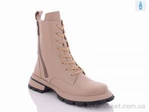 Купить Черевики жіночі QX1902-3 Teetspace бежевий