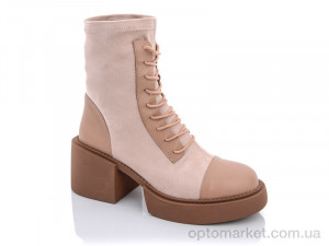 Купить Черевики жіночі QX2157-3 Teetspace бежевий