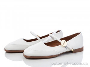 Купить Балетки жіночі R008-2 Loretta білий
