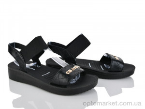 Босоніжки жіночі R287-1 Ruixin чорний  оптом от Optomarket