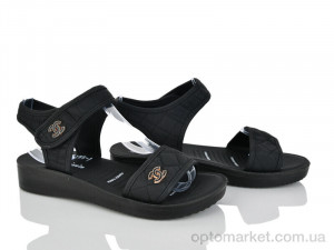 Босоніжки жіночі R288-1 Ruixin чорний  оптом от Optomarket