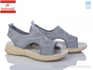 Купить Босоніжки жіночі R518-2 Saimaoji сірий