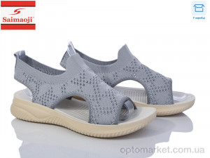 Купить Босоніжки жіночі R519-2 Saimaoji сірий