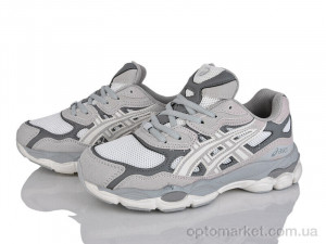 Кросівки жіночі R679-3 A.ics бежевий  оптом от Optomarket