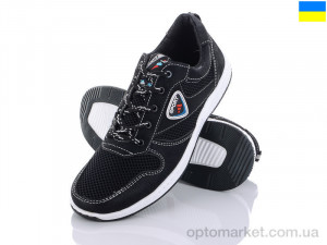 Купить Кроссовки мужчины Roksol С12-2 сетка черно-белый Roksol черный