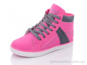 Купить Черевики жіночі Рожевий високий Fenox рожевий