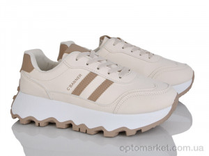 Купить Кросівки жіночі RR77-302 Бабочка-Mengfuna-AESD бежевий