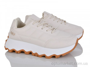 Купить Кросівки жіночі RR80-308 Бабочка-Mengfuna-AESD бежевий