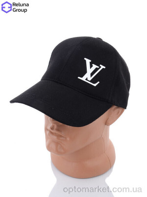 Кепка чоловічі RX001-14 black L.uis Vuitton чорний  оптом от Optomarket