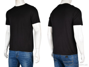 Футболка чоловічі S-HY-3 (10927) black Elite Life чорний  оптом от Optomarket