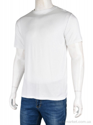 Купить Футболка чоловічі S-HZ-1 (10959) white Elite Life білий