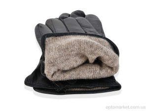 Рукавички жіночі S003 black Anjela чорний  оптом от Optomarket