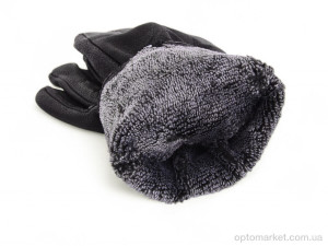 Рукавички жіночі S016 black Anjela чорний  оптом от Optomarket