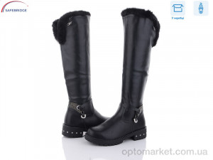 Купить Чоботи жіночі S1-40 Lilin shoes чорний