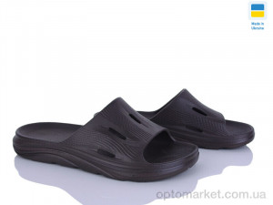 Купить Шльопанці чоловічі С119 т.коричневий Krok коричневий