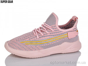 Купить Кросівки дитячі S1378-2 pink Super Gear рожевий