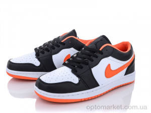 Кросівки чоловічі S19(2021)-6 white-orange Wonex чорний  оптом от Optomarket