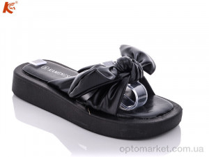 Купить Шльопанці жіночі S208 Kamengsi чорний