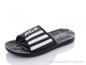 Купить Шльопанці чоловічі S31 black Oscar чорний