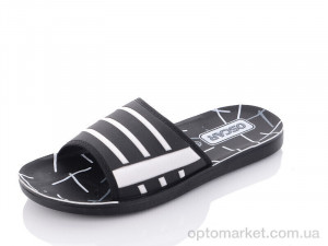 Купить Шльопанці чоловічі S37 black Oscar чорний
