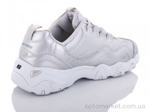 Кросівки жіночі S385-6 Skechers срібний  оптом от Optomarket