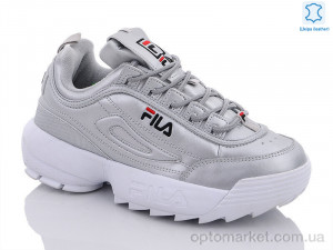 Кросівки жіночі S395-9 F.la срібний  оптом от Optomarket