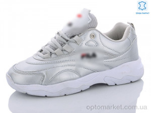 Купить Кросівки жіночі S398-2 F.la срібний