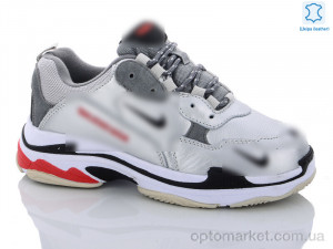 Купить Кросівки жіночі S399-5 B.lenciaga срібний