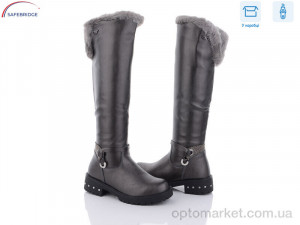 Купить Чоботи жіночі S4-40 Lilin shoes графіт