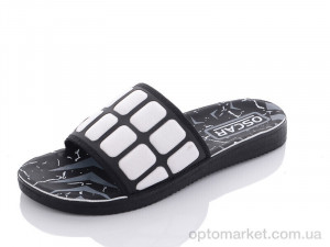 Купить Шльопанці чоловічі S41 black Oscar чорний
