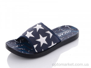 Купить Шльопанці чоловічі S45 blue Oscar синій