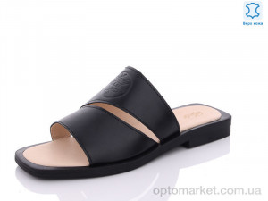 Купить Шльопанці жіночі S55 black Lady Million чорний