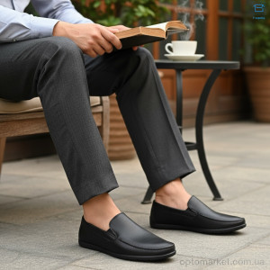 Туфлі чоловічі S8025-4 Kulada чорний оптом от Optomarket