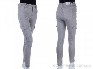 Джинси жіночі S9079-8 grey Saint Wish сірий  оптом от Optomarket