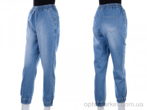 Брюки женские S9166 blue Saint Wish голубой  оптом от Optomarket