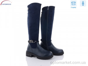 Купить Чоботи жіночі SA2-50 Lilin shoes синій