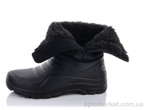 Чоботи з піни чоловічі Сапог мужской СМ331 Olimp чорний  оптом от Optomarket