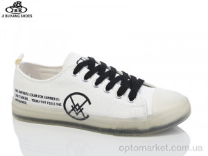 Купить Кеди жіночі SBL01 black Jibukang білий