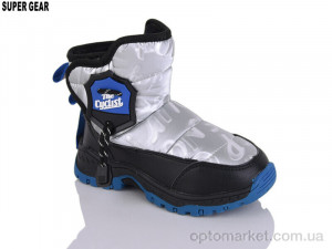 Купить Дутики дитячі SG0766-2 black-silver Super Gear срібний